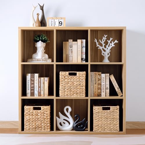 Water Hyacinth Storage Baskets for Cube Storage, Set of 3 F86967
