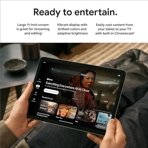 Android Tablet with 11-Inch Screen and Extra-Long Battery Life L28959