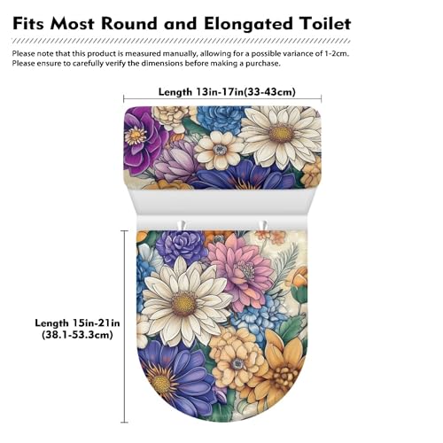 Christmas Toilet Lid and Tank Cover Set for Bathroom Decor K51670