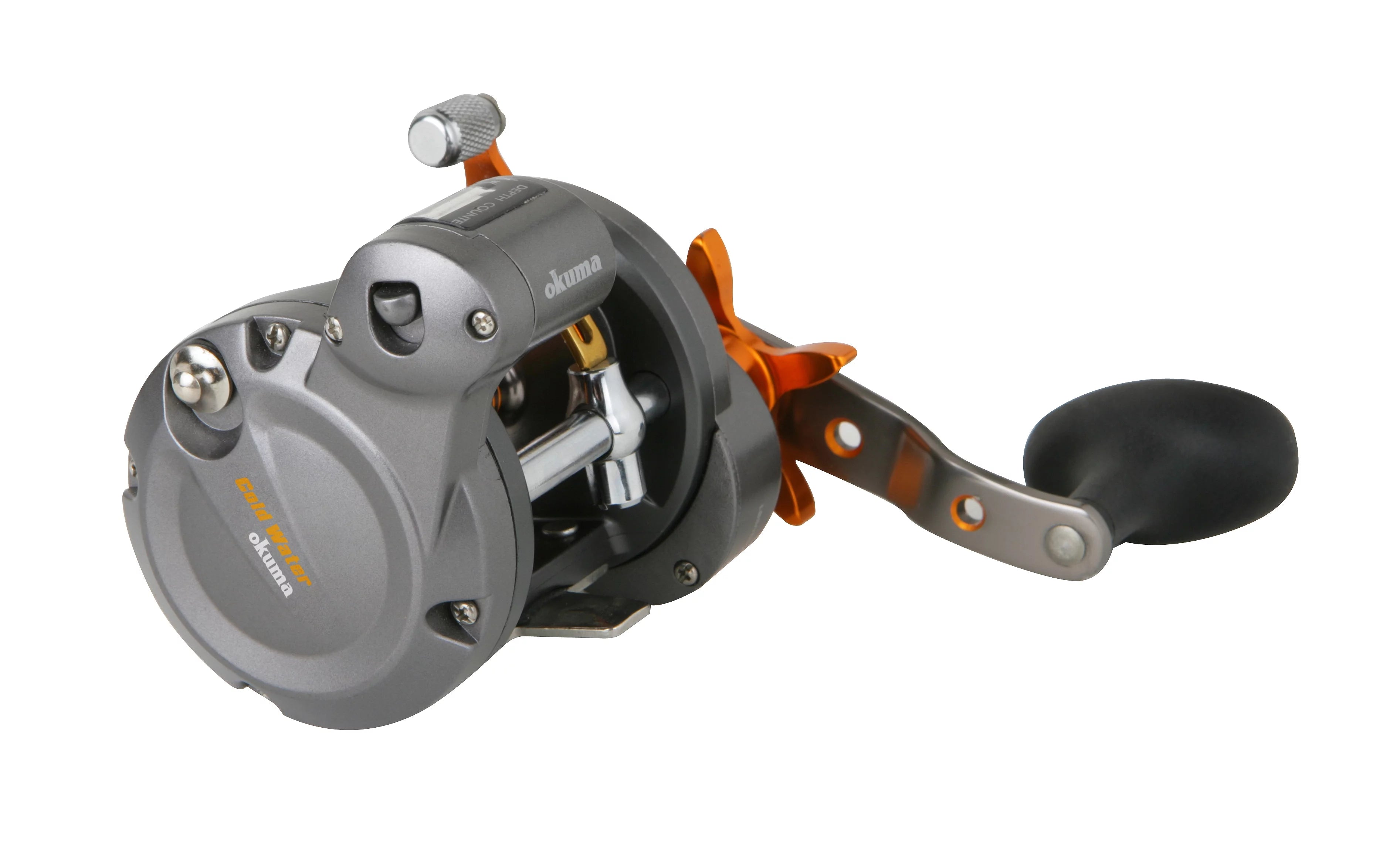 Cold Water Star Drag Line Counter Fishing Reel, Left Hand T552935