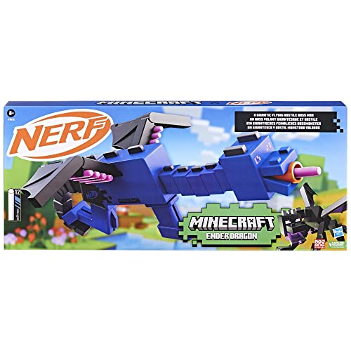 Minecraft Ender Dragon Blaster with 12 Foam Darts K248783
