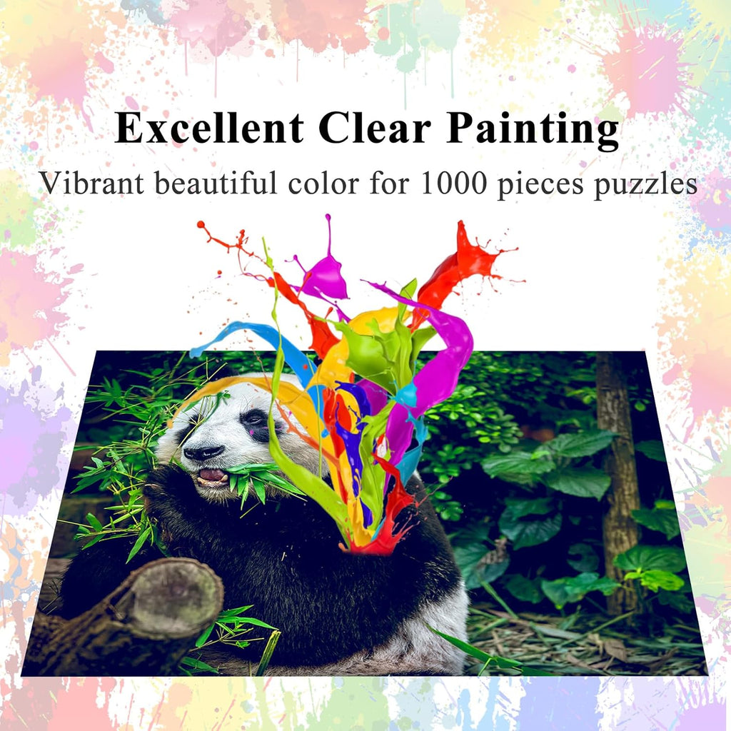 Jigsaw Puzzles for Adults 1000 Pieces, Panda Design, Home Decor Gift T85481