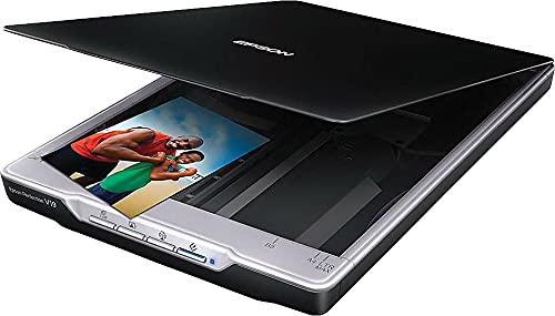 Color Photo and Document Flatbed Scanner with 4800 dpi Optical Resolution Q702