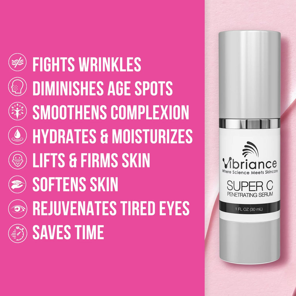Super C Facial Serum with Vitamin C, Fragrance Free, 1 oz A784