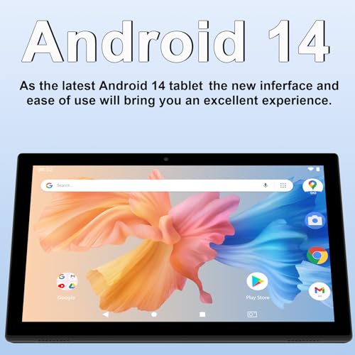 Tablet 10 Inch with Keyboard, 8GB RAM 64GB ROM K6429