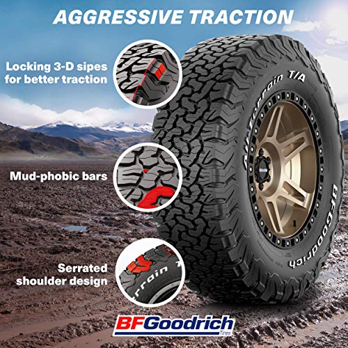 All Terrain Radial Car Tire for Light Trucks, SUVs, and Crossovers, LT285/70R17/C E479