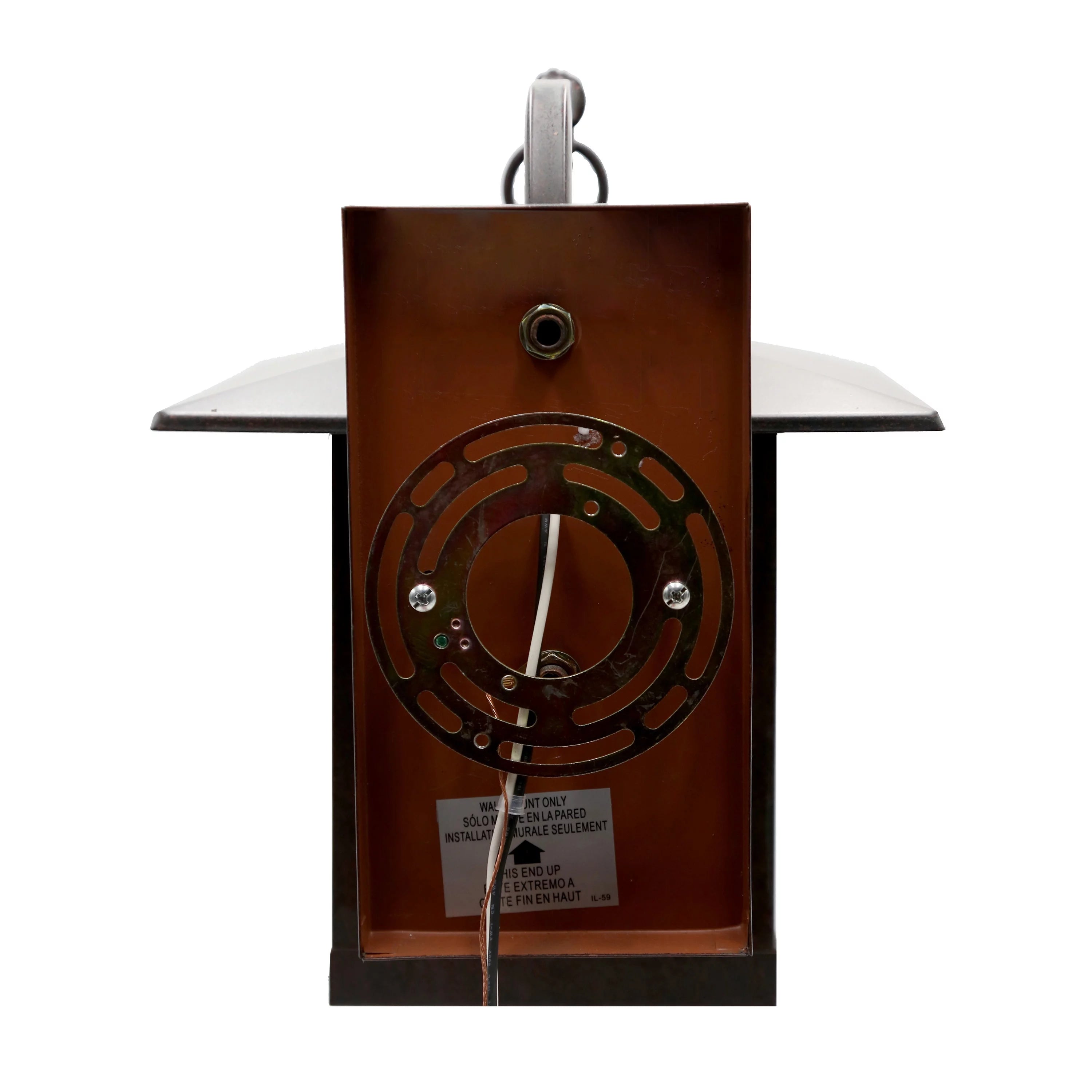 Outdoor Mission Stained Glass Wall Sconce Q698