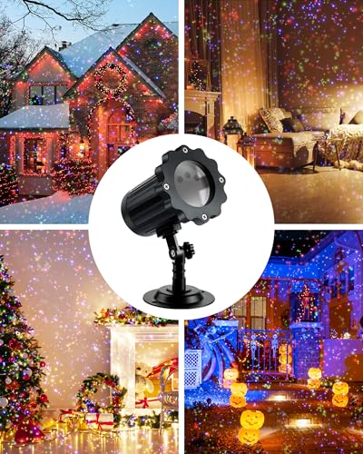 Christmas Projector Lights Outdoor with Remote Control, 1-Pack T114