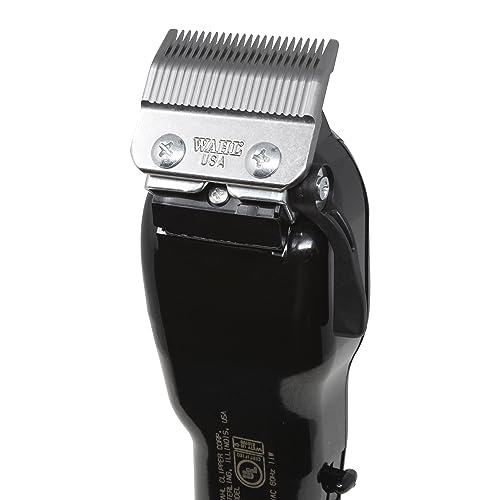 Professional Corded Hair Clipper with 8 Guide Combs U2015