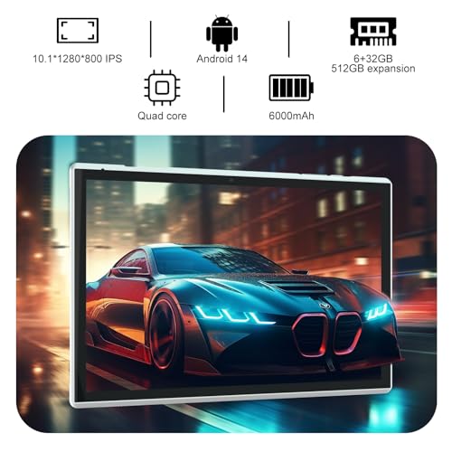 10 inch Android Tablet, 6GB RAM, 32GB ROM, WiFi Tablet I246