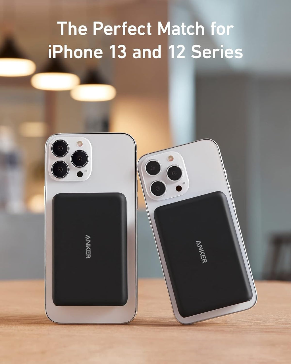 Magnetic Wireless Portable Charger 5000mAh with USB-C Cable W293