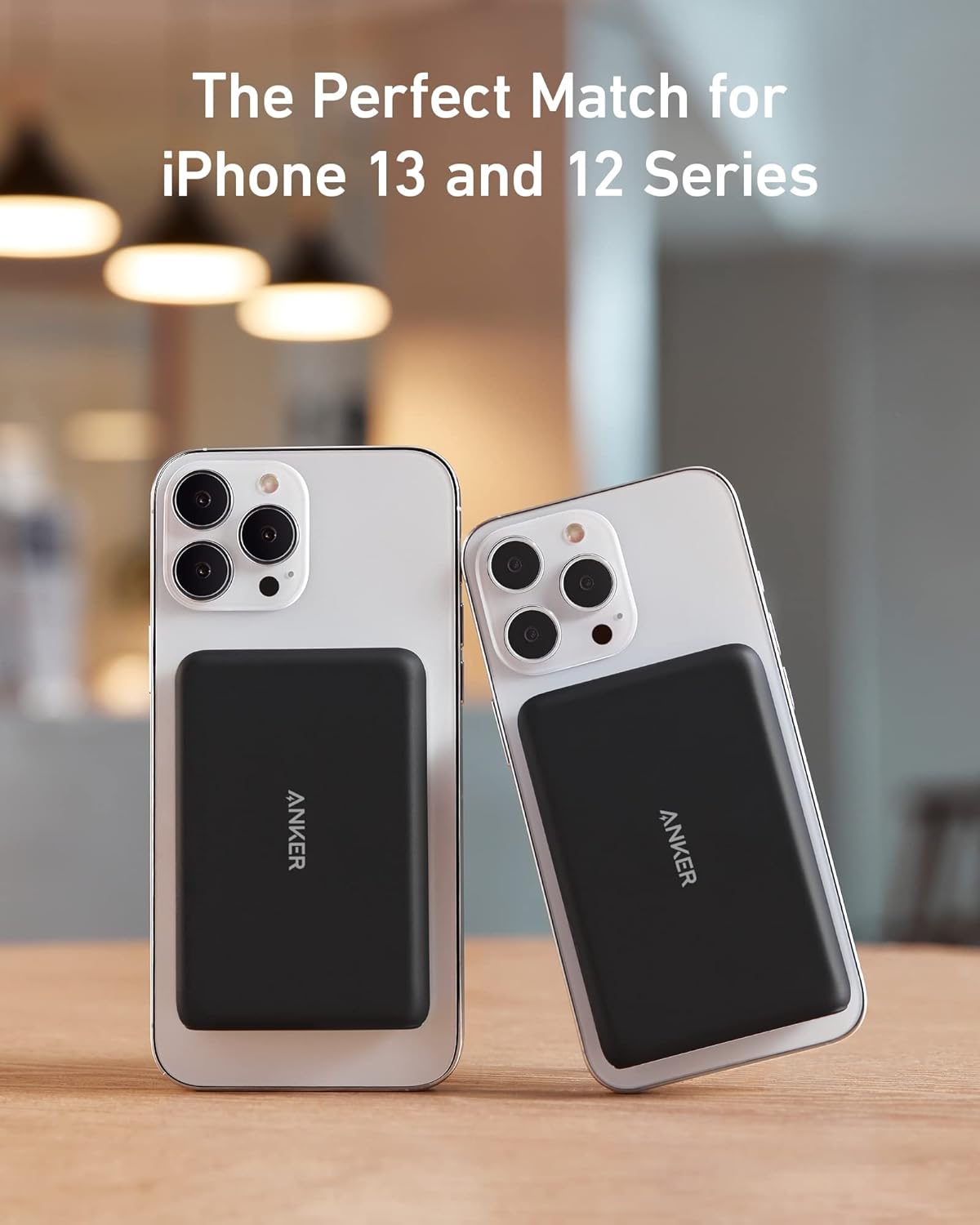 Magnetic Wireless Portable Charger 5000mAh with USB-C Cable W293