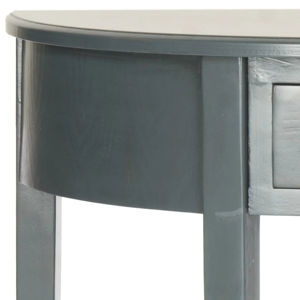 Demilune Console Table with Storage Drawer O80772