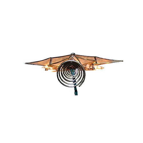 Capiz Star Treetop with Center Gem G5493