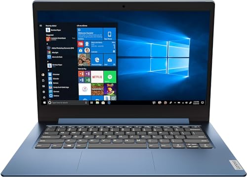 Lenovo IdeaPad 1 14.0" FHD Display, Intel Celeron N4020 Processor, 4GB RAM 512GB SSD, Intel UHD Graphics 600, Bluetooth, HDMI, Webcam, WiFi, Windows 11 in S Mode, Ice Blue