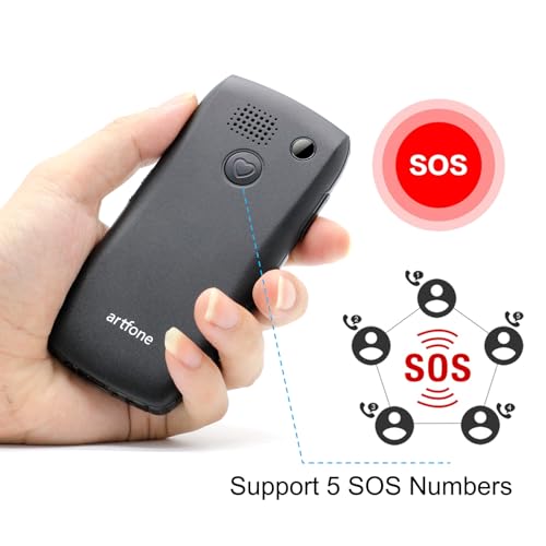 Unlocked Big Button 4G LTE Cell Phone for Seniors with SOS and USB-C Charging O4393