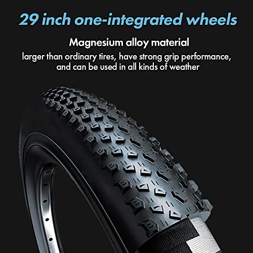 Electric Bike for Adults 29 Inch Fat Tire Mountain Bicycle 500W T253