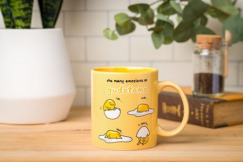 Sanrio Gudetama Lazy Egg Ceramic Mug, 20 Ounces M884