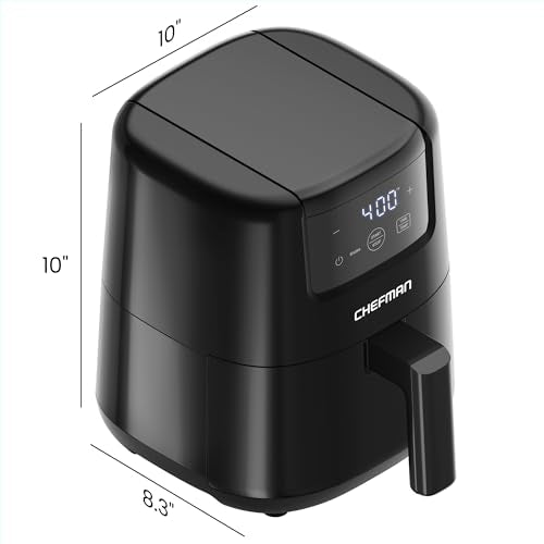 2 Qt Mini Air Fryer with Digital Timer and Nonstick Basket K944