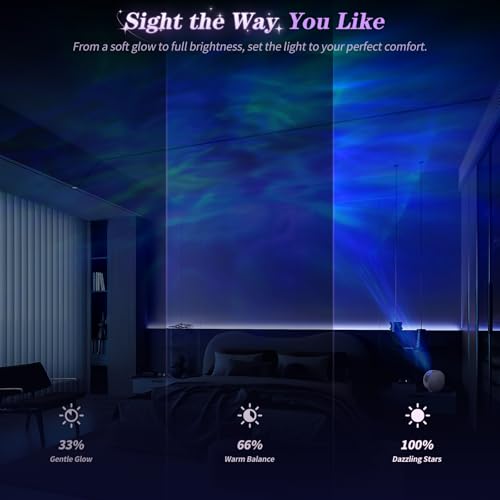 Galaxy Projector Star Night Light with Timer and Remote Control F223479