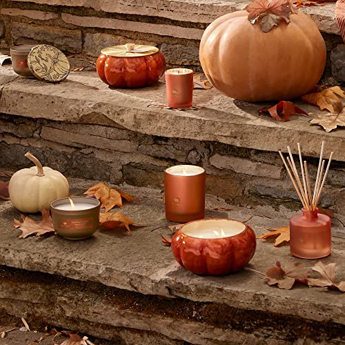 Scented Candles in Tin with Gold Lid - Crisp Fir, Cedarwood & Sandalwood B721287
