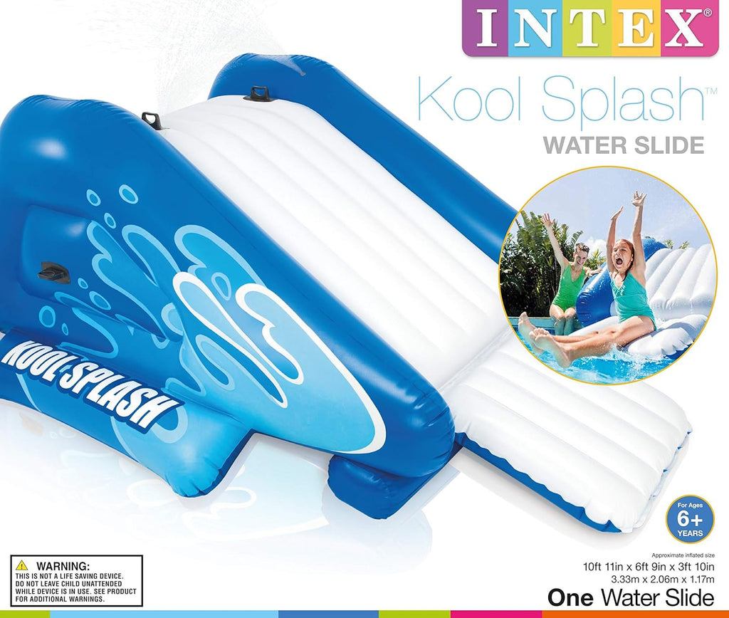 Inflatable Play Center Swimming Pool with Water Slide for Kids and Adults I40194