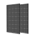 JJN Bifacial 200 Watt Solar Panel 12V 10BB Monocrystalline Solar Panels High Efficiency Solar Module for RV Home Battery Charging Farm Trailer Camper Marine Off Grid System Single Piece