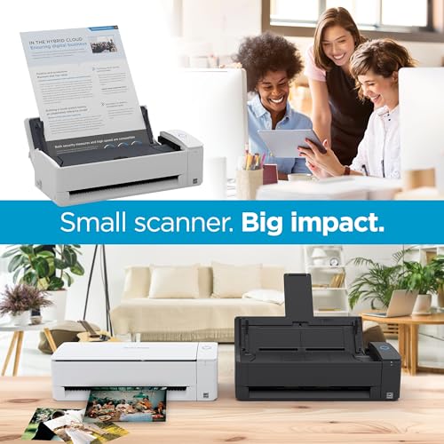 Wireless Double-Sided Document Scanner with Auto Feeder for Mac and PC L63821