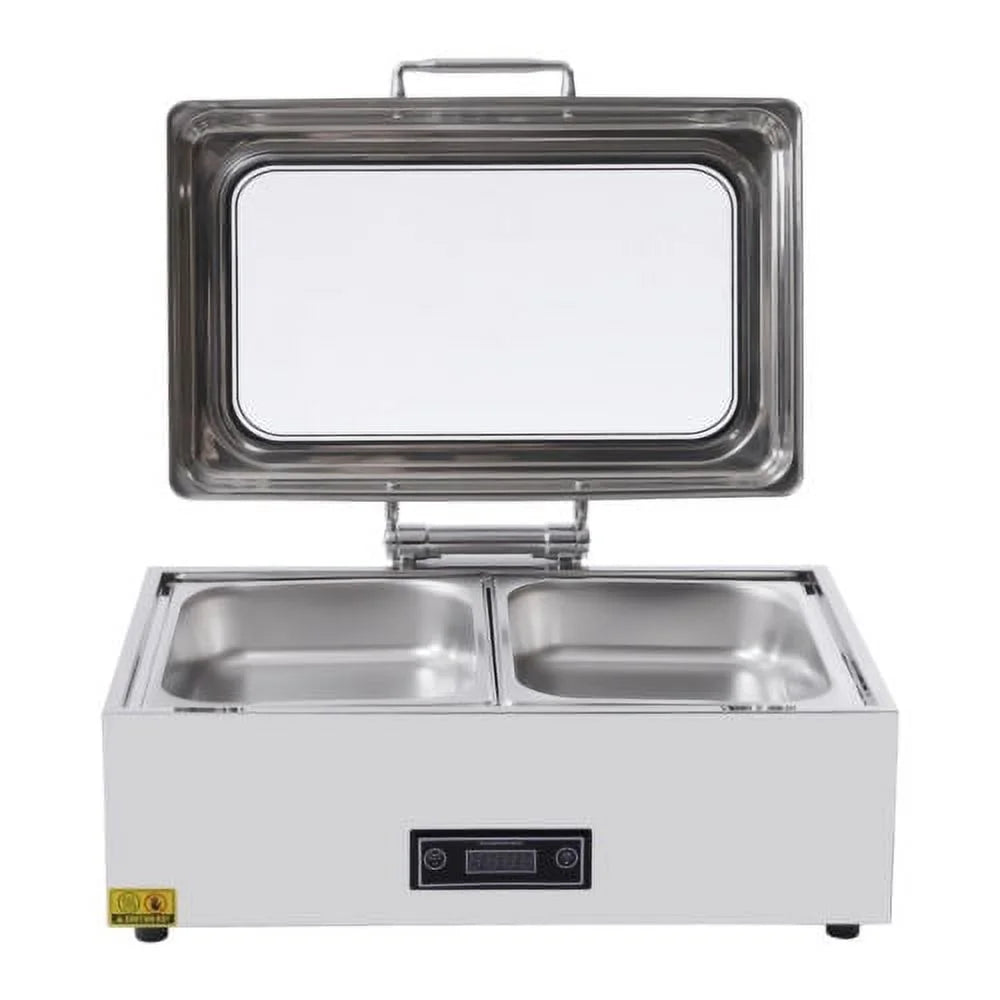 Stainless Steel Electric Chafing Dish Buffet Food Warmer 9QT C887979