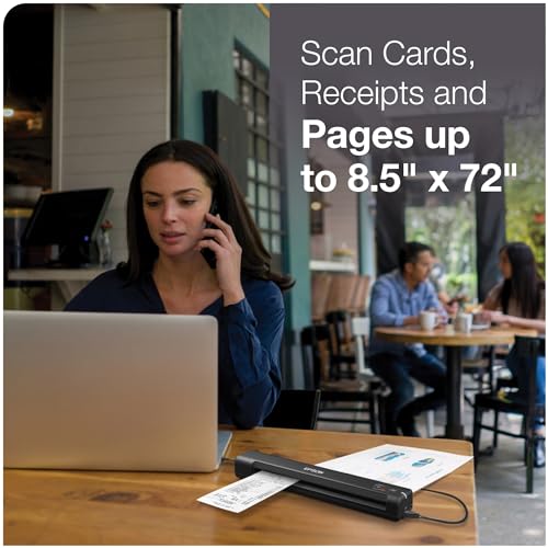 Portable Sheet-Fed Document Scanner for PC and Mac F224