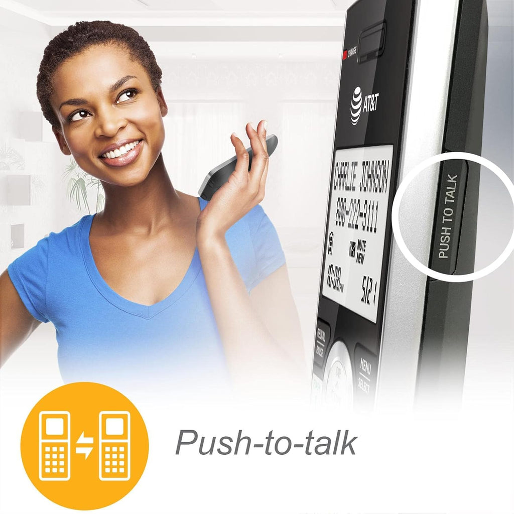 2-Handset Corded/Cordless Phone with Answering Machine and Call Blocking O711