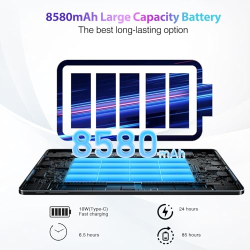 11 Inch 2.4K Display Tablet, 16GB RAM 256GB ROM, 8580mAh Battery F83213