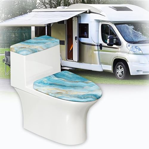 Christmas Toilet Lid and Tank Cover Set for Bathroom Decor K51670
