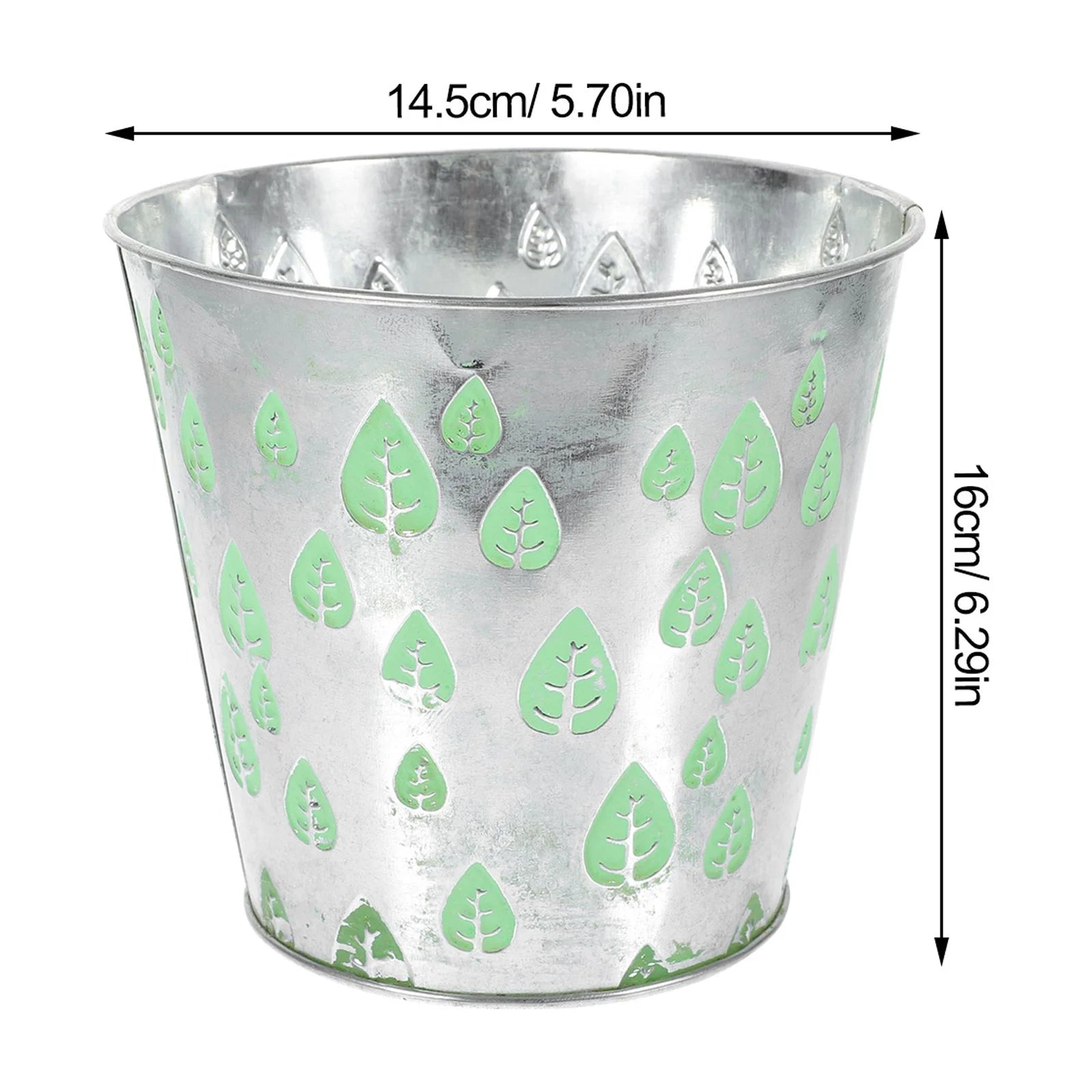 Tall Plant Stand Flower Preservation Container Light Green J4469