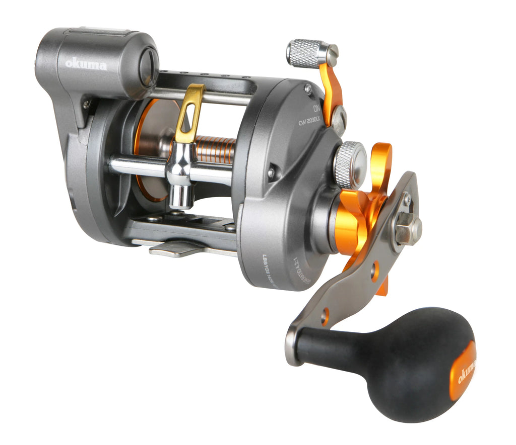 Cold Water Star Drag Line Counter Fishing Reel, Left Hand T552935