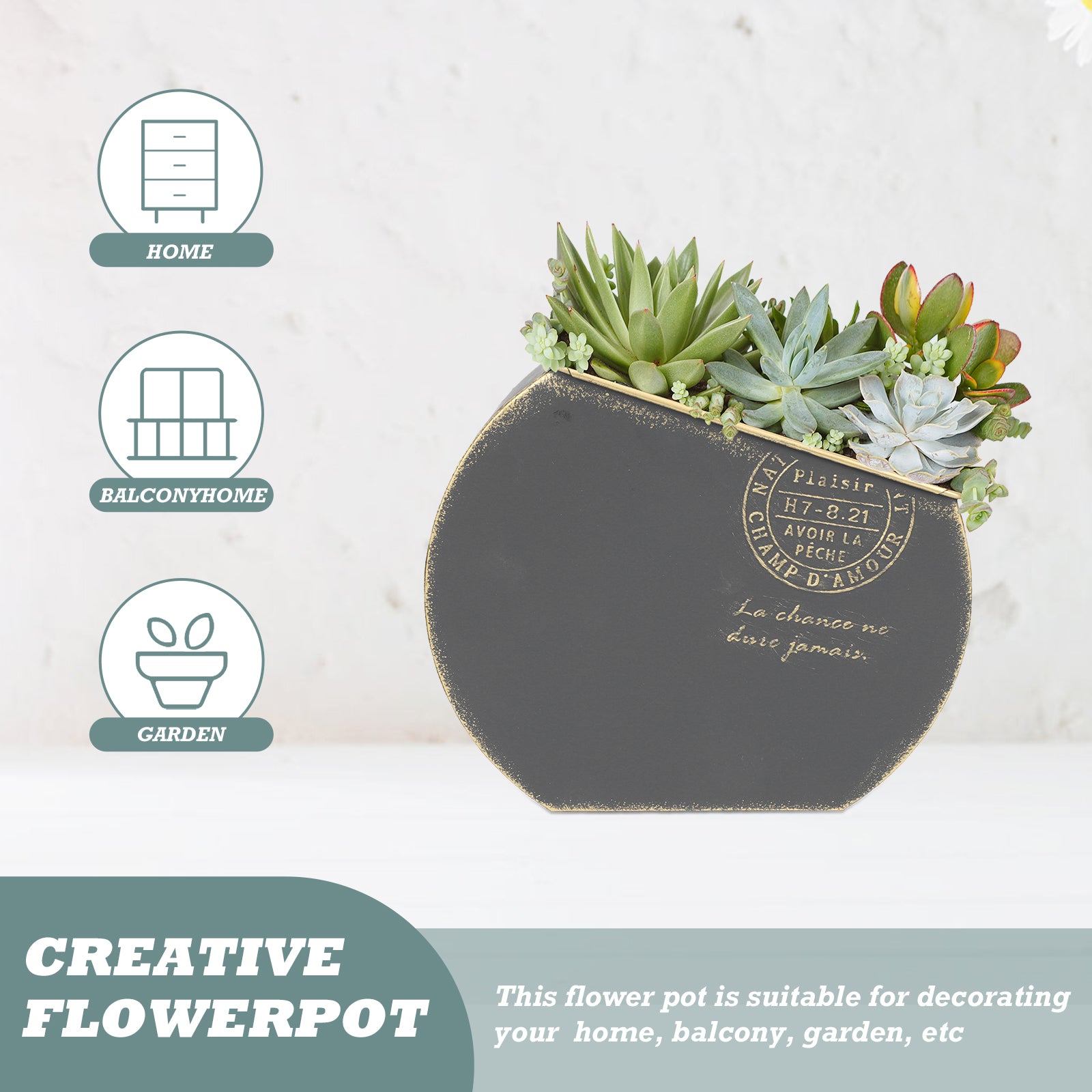 Flower Pot Counter-top Planter W908176