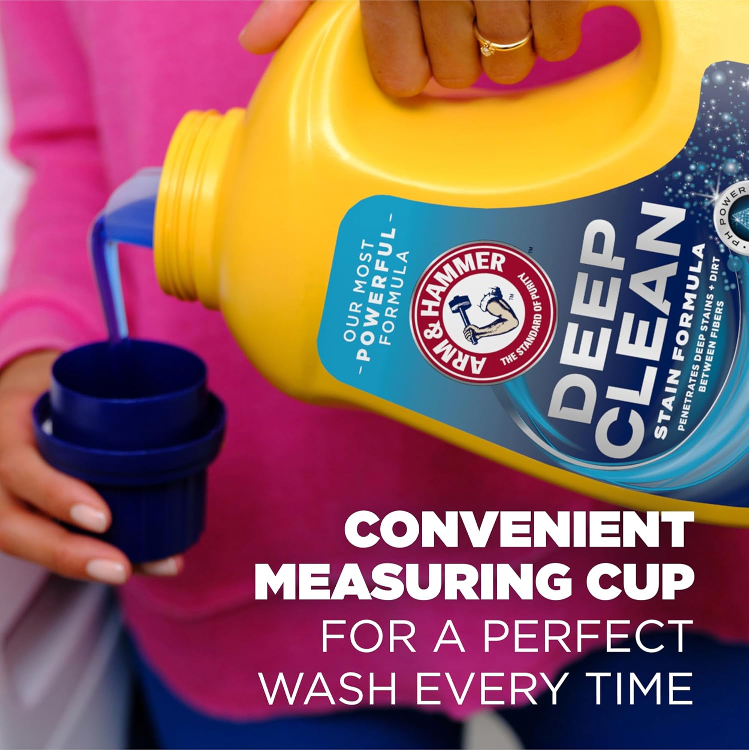Liquid Laundry Detergent, Deep Clean Stain Formula, 102 fl oz Z450
