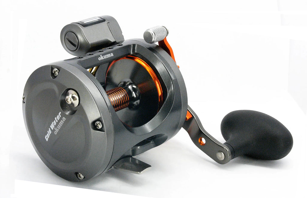 Cold Water Star Drag Line Counter Fishing Reel, Left Hand T552935