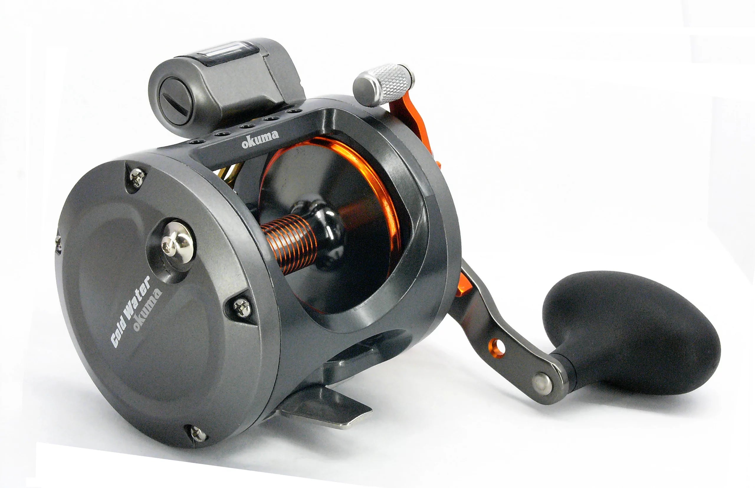 Cold Water Star Drag Line Counter Fishing Reel, Left Hand T552935