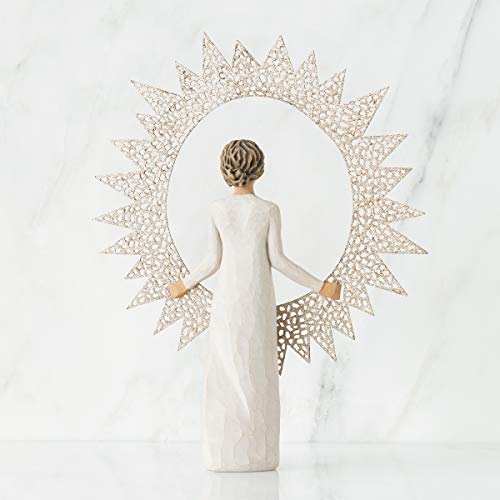 Star Tree Topper with Glitter, Pierced Metal Design for Christmas Tree L30498