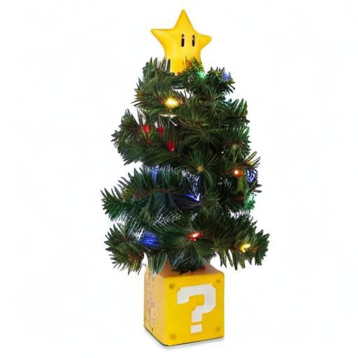 LED USB-Powered Light-Up Desktop Holiday Tree B382