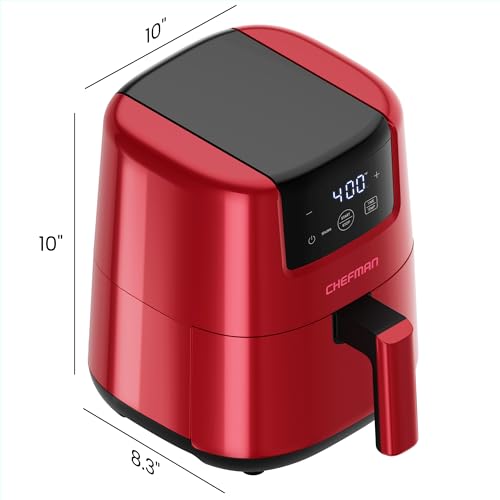 2 Qt Mini Air Fryer with Digital Timer and Nonstick Basket K944