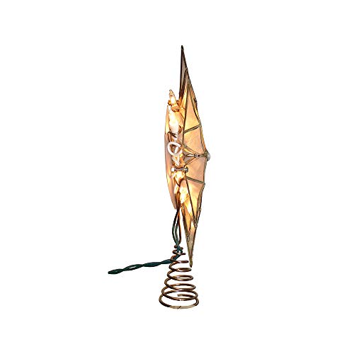 Capiz Star Treetop with Center Gem G5493
