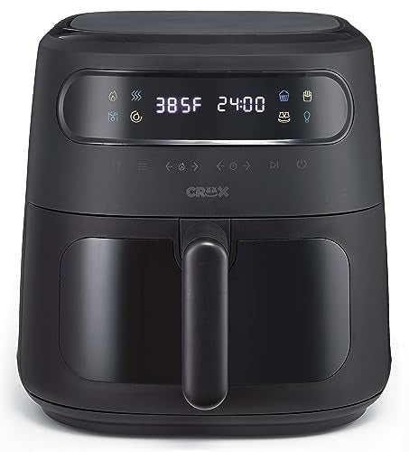 8 QT Digital Air Fryer with Touch Screen, Timer and Auto Shut-off, Lavender L33592