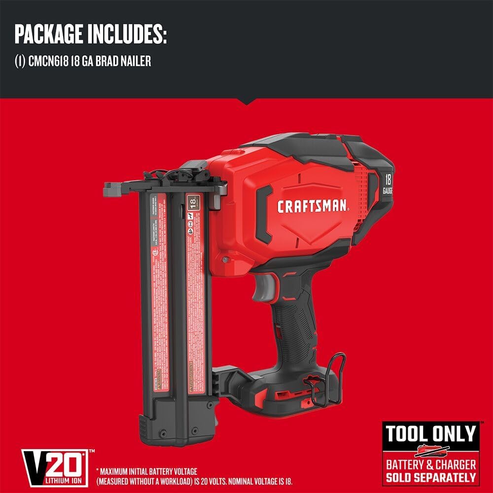 18GA Cordless Brad Nailer, Bare Tool Only P721