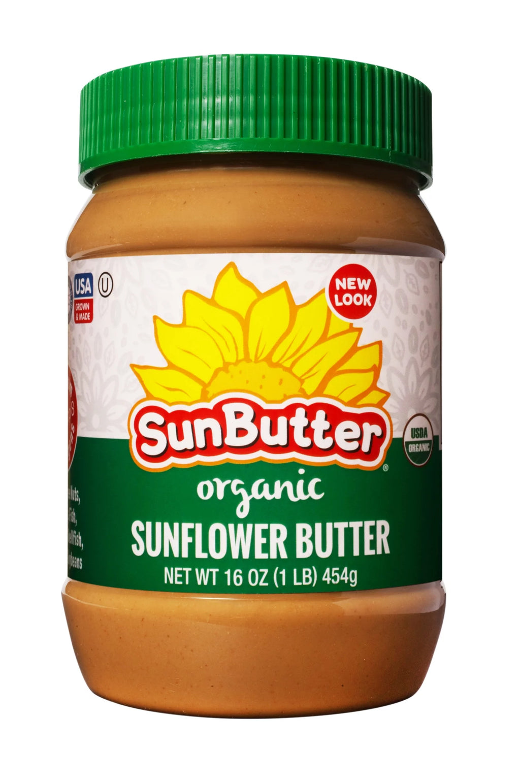 Organic Sunflower Butter, 16 oz Jar (6 pack) E200335