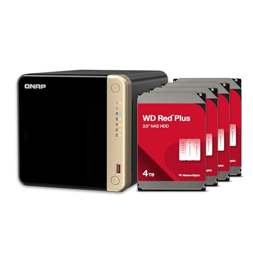 4 Bay Desktop NAS with Intel Celeron Quad-core Processor and Dual 2.5GbE S510