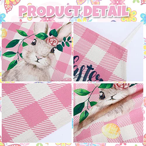4Pcs Christmas Aprons Pink Xmas Tree Santa Deer Buffalo Plaid Adjustable Kitchen Cooking O6302