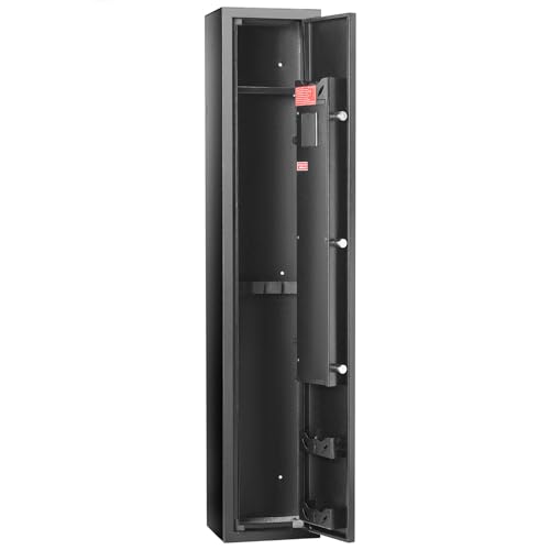 6-8 Rifles Gun Safe with Fingerprint & Digital Keypad Lock T236353