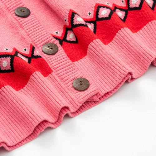 Women's Long Sleeve Button Knit Cardigan Sweater I652
